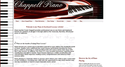 Desktop Screenshot of chappellpiano.com